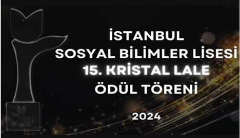 15. KRİSTAL LALE ÖDÜL TÖRENİMİZİ GERÇEKLEŞTİRDİK'